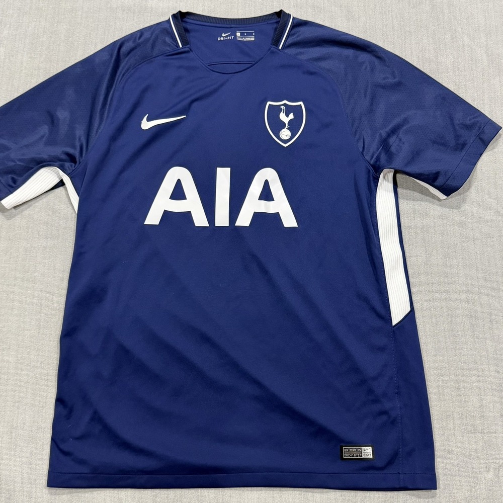Tottenham Hotspur 2017-2018 Players Match Away Jersey mens large Nike Dri-fit